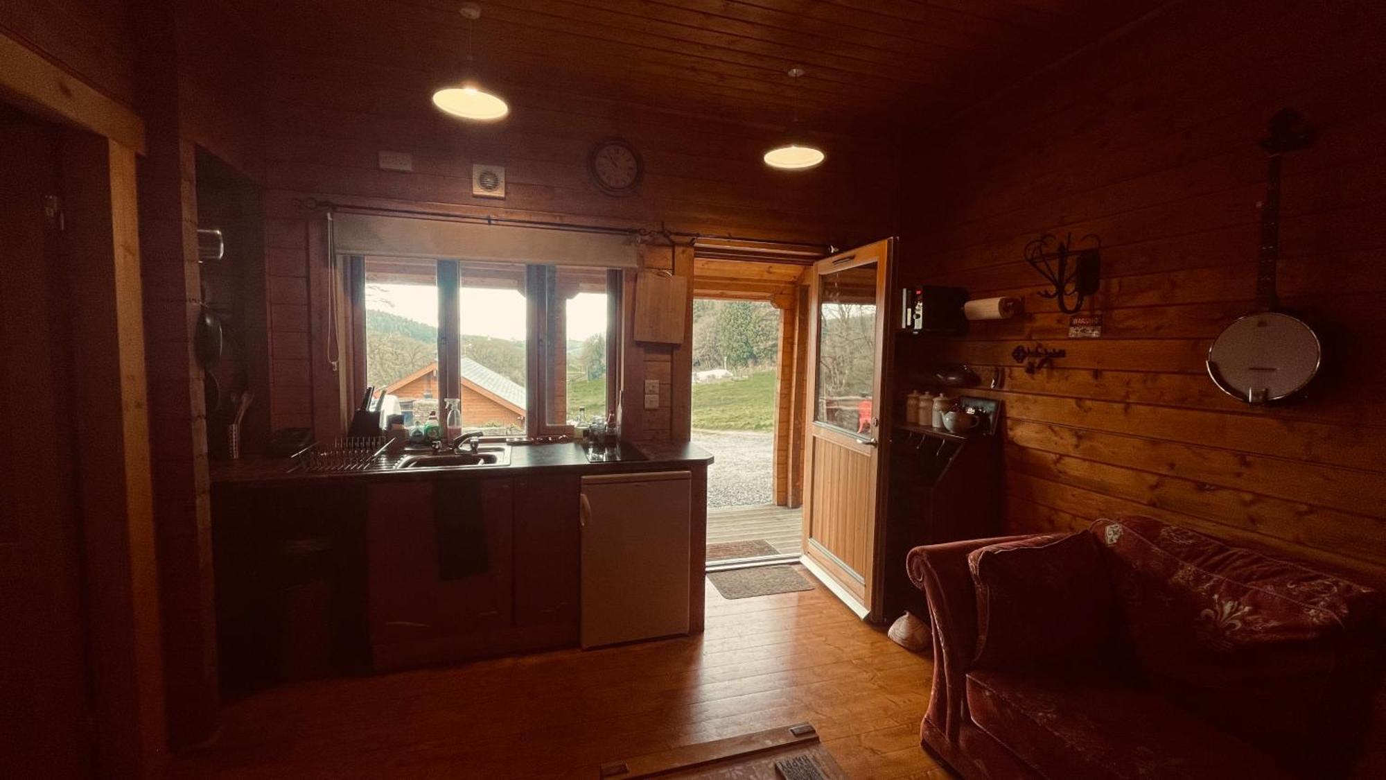 Blossom Cabin - Little Log Cabin In Wales Newtown  Εξωτερικό φωτογραφία
