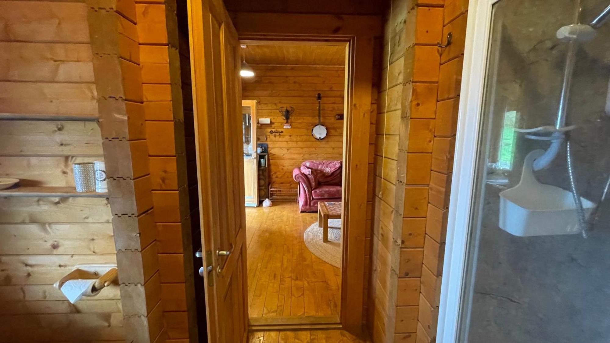 Blossom Cabin - Little Log Cabin In Wales Newtown  Εξωτερικό φωτογραφία